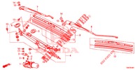 WINDSCHUTZSCHEIBENWISCHER (RH) für Honda CIVIC TOURER DIESEL 1.6 LIFESTYLE 5 Türen 6 gang-Schaltgetriebe 2014