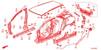 AUSSENBLECHE/TAFEL, HINTEN  für Honda CIVIC TOURER DIESEL 1.6 ES 5 Türen 6 gang-Schaltgetriebe 2015