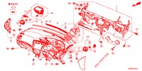 INSTRUMENTENBRETT, OBEN (RH) für Honda CIVIC TOURER DIESEL 1.6 ES 5 Türen 6 gang-Schaltgetriebe 2015