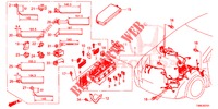 KABELBAUM (1) (RH) für Honda CIVIC TOURER DIESEL 1.6 ES 5 Türen 6 gang-Schaltgetriebe 2015