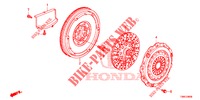 KUPPLUNGSSCHALTGABEL (DIESEL) für Honda CIVIC TOURER DIESEL 1.6 ES 5 Türen 6 gang-Schaltgetriebe 2015