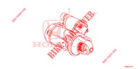 ANLASSER (DIESEL) (DENSO) für Honda CIVIC TOURER DIESEL 1.6 EX 5 Türen 6 gang-Schaltgetriebe 2015