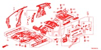 BODEN/INNENBLECHE  für Honda CIVIC TOURER DIESEL 1.6 EX 5 Türen 6 gang-Schaltgetriebe 2015