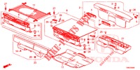 BODENBEHAELTER, HINTEN  für Honda CIVIC TOURER DIESEL 1.6 EX 5 Türen 6 gang-Schaltgetriebe 2015