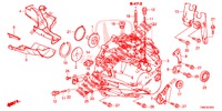GETRIEBEGEHAEUSE (DIESEL) für Honda CIVIC TOURER DIESEL 1.6 EX 5 Türen 6 gang-Schaltgetriebe 2015