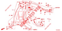 KLIMAANLAGE (FLEXIBLES/TUYAUX) (DIESEL) (RH) für Honda CIVIC TOURER DIESEL 1.6 EX 5 Türen 6 gang-Schaltgetriebe 2015