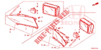 MITTLERES DISPLAY  für Honda CIVIC TOURER DIESEL 1.6 EX 5 Türen 6 gang-Schaltgetriebe 2015