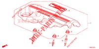 MOTORABDECKUNG (DIESEL) für Honda CIVIC TOURER DIESEL 1.6 EX 5 Türen 6 gang-Schaltgetriebe 2015