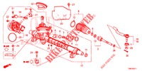 SERVOLENKGETRIEBE (RH) für Honda CIVIC TOURER DIESEL 1.6 EX 5 Türen 6 gang-Schaltgetriebe 2015