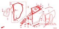 TUERBLECHE, HINTEN(4D)  für Honda CIVIC TOURER DIESEL 1.6 EX 5 Türen 6 gang-Schaltgetriebe 2015