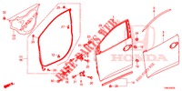 TUERTAFELN, VORNE(2D)  für Honda CIVIC TOURER DIESEL 1.6 EX 5 Türen 6 gang-Schaltgetriebe 2015
