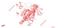TURBOLADER SYSTEM (DIESEL) für Honda CIVIC TOURER DIESEL 1.6 EX 5 Türen 6 gang-Schaltgetriebe 2015
