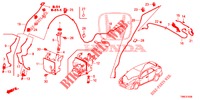 WINDSCHUTZSCHEIBENWASCHER (2D)  für Honda CIVIC TOURER DIESEL 1.6 EX 5 Türen 6 gang-Schaltgetriebe 2015