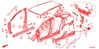 AUSSENBLECHE/TAFEL, HINTEN  für Honda CIVIC TOURER DIESEL 1.6 EXGT 5 Türen 6 gang-Schaltgetriebe 2015