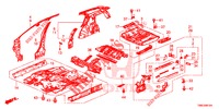 BODEN/INNENBLECHE  für Honda CIVIC TOURER DIESEL 1.6 EXGT 5 Türen 6 gang-Schaltgetriebe 2015