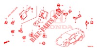 EINPARKSENSOR  für Honda CIVIC TOURER DIESEL 1.6 EXGT 5 Türen 6 gang-Schaltgetriebe 2015