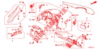 INSTRUMENT, ZIERSTUECK (COTE DE CONDUCTEUR) (RH) für Honda CIVIC TOURER DIESEL 1.6 EXGT 5 Türen 6 gang-Schaltgetriebe 2015