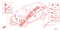 KABELBAUM (8) für Honda CIVIC TOURER DIESEL 1.6 EXGT 5 Türen 6 gang-Schaltgetriebe 2015
