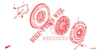 KUPPLUNGSSCHALTGABEL (DIESEL) für Honda CIVIC TOURER DIESEL 1.6 EXGT 5 Türen 6 gang-Schaltgetriebe 2015
