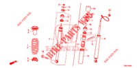 STOSSDAEMPFER HINTEN  für Honda CIVIC TOURER DIESEL 1.6 EXGT 5 Türen 6 gang-Schaltgetriebe 2015