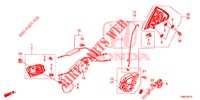 TUERSCHLOESSER, HINTEN/AEUSSERER GRIFF  für Honda CIVIC TOURER DIESEL 1.6 EXGT 5 Türen 6 gang-Schaltgetriebe 2015