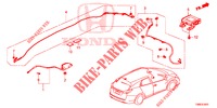 ANTENNE/LAUTSPRECHER (RH) für Honda CIVIC TOURER DIESEL 1.6 SE 5 Türen 6 gang-Schaltgetriebe 2015