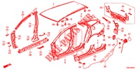 AUSSENBLECHE/TAFEL, HINTEN  für Honda CIVIC TOURER DIESEL 1.6 SE 5 Türen 6 gang-Schaltgetriebe 2015