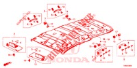 DACHVERKLEIDUNG  für Honda CIVIC TOURER DIESEL 1.6 SE 5 Türen 6 gang-Schaltgetriebe 2015
