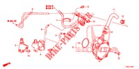 EINBAULEITUNG/UNTERDRUCKPUMPE (DIESEL) für Honda CIVIC TOURER DIESEL 1.6 SE 5 Türen 6 gang-Schaltgetriebe 2015