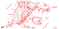 KLIMAANLAGE (FLEXIBLES/TUYAUX) (DIESEL) (RH) für Honda CIVIC TOURER DIESEL 1.6 SE 5 Türen 6 gang-Schaltgetriebe 2015