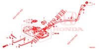 KRAFTSTOFFEINFUELLROHR (DIESEL) für Honda CIVIC TOURER DIESEL 1.6 SE 5 Türen 6 gang-Schaltgetriebe 2015