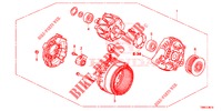 LICHTMASCHINE (DIESEL) (DENSO) für Honda CIVIC TOURER DIESEL 1.6 SE 5 Türen 6 gang-Schaltgetriebe 2015