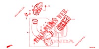 LUFTANSAUGROHR (DIESEL) für Honda CIVIC TOURER DIESEL 1.6 SE 5 Türen 6 gang-Schaltgetriebe 2015