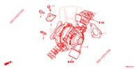 TURBOLADER SYSTEM (DIESEL) für Honda CIVIC TOURER DIESEL 1.6 SE 5 Türen 6 gang-Schaltgetriebe 2015