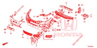 VORDERE STOSSFAENGER  für Honda CIVIC TOURER DIESEL 1.6 SE 5 Türen 6 gang-Schaltgetriebe 2015