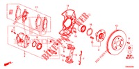 VORDERRADBREMSE  für Honda CIVIC TOURER DIESEL 1.6 SE 5 Türen 6 gang-Schaltgetriebe 2015
