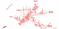 WASSERSCHLAUCH/HEIZUNGSSCHACHT (DIESEL) für Honda CIVIC TOURER DIESEL 1.6 SE 5 Türen 6 gang-Schaltgetriebe 2015