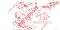 WERKZEUGE/WAGENHEBER  für Honda CIVIC TOURER DIESEL 1.6 SE 5 Türen 6 gang-Schaltgetriebe 2015