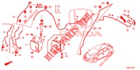 WINDSCHUTZSCHEIBENWASCHER (2D)  für Honda CIVIC TOURER DIESEL 1.6 SE 5 Türen 6 gang-Schaltgetriebe 2015