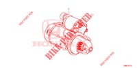 ANLASSER (DIESEL) (DENSO) für Honda CIVIC TOURER DIESEL 1.6 ES 5 Türen 6 gang-Schaltgetriebe 2016