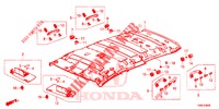 DACHVERKLEIDUNG  für Honda CIVIC TOURER DIESEL 1.6 ES 5 Türen 6 gang-Schaltgetriebe 2016