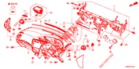 INSTRUMENTENBRETT, OBEN (RH) für Honda CIVIC TOURER DIESEL 1.6 ES 5 Türen 6 gang-Schaltgetriebe 2016