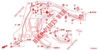 KLIMAANLAGE (FLEXIBLES/TUYAUX) (DIESEL) (RH) für Honda CIVIC TOURER DIESEL 1.6 ES 5 Türen 6 gang-Schaltgetriebe 2016