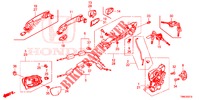 TUERSCHLOESSER, VORNE/AEUSSERER GRIFF  für Honda CIVIC TOURER DIESEL 1.6 ES 5 Türen 6 gang-Schaltgetriebe 2016