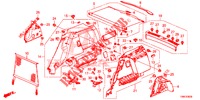 KOFFERRAUM SEITENVERKL.  für Honda CIVIC TOURER DIESEL 1.6 EX 5 Türen 6 gang-Schaltgetriebe 2016