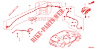 ANTENNE/LAUTSPRECHER (RH) für Honda CIVIC TOURER DIESEL 1.6 SE 5 Türen 6 gang-Schaltgetriebe 2016