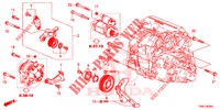 AUTOMATISCHE SPANNVORRICHTUNG (DIESEL) für Honda CIVIC TOURER DIESEL 1.6 SE 5 Türen 6 gang-Schaltgetriebe 2016