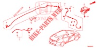 ANTENNE/LAUTSPRECHER (RH) für Honda CIVIC TOURER DIESEL 1.6 ES 5 Türen 6 gang-Schaltgetriebe 2017