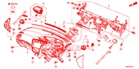 INSTRUMENTENBRETT, OBEN (RH) für Honda CIVIC TOURER DIESEL 1.6 ES 5 Türen 6 gang-Schaltgetriebe 2017