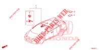 KABELBAUM (6) (RH) für Honda CIVIC TOURER DIESEL 1.6 ES 5 Türen 6 gang-Schaltgetriebe 2017